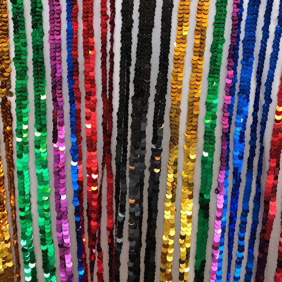 INC International Concepts sequins top - Pride - Picture 2 of 3